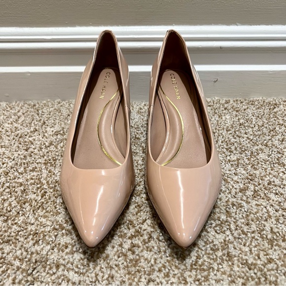 Cole Haan Nude Vandam Pumps Heels Size 8.5 - Picture 2 of 10